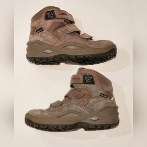 LOWA Kids Girls Gore-Tex GTX Waterproof Mid Hiking Boots Shoes 13 13.5
